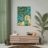 Coffee Cat Valentine Poster