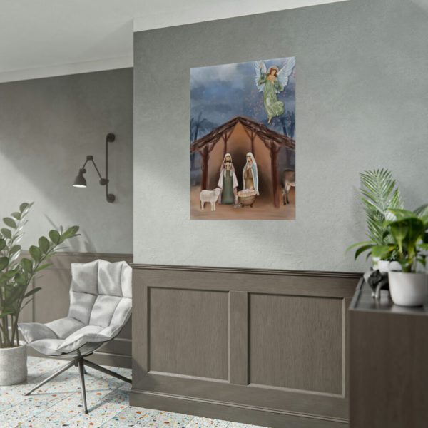 92410-389.jpg Nativity Scene Poster