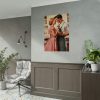 Retro Kitchen Romance Poster