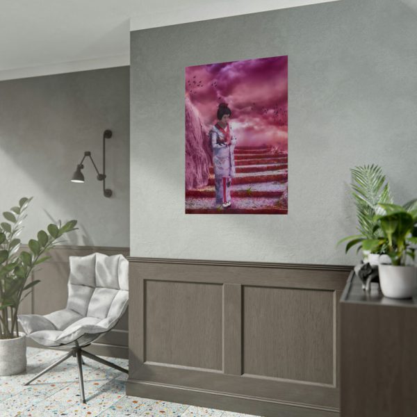 92410-44.jpg Geisha in Kimono Poster