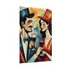 Couples in Picasso Style Poster