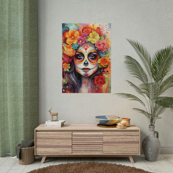 92410-93.jpg Day Of The Dead Portrait Poster