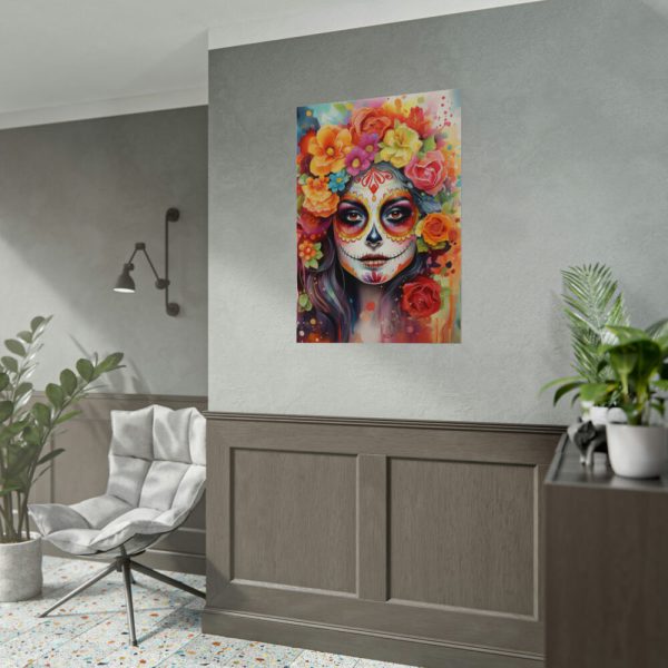 92410-94.jpg Day Of The Dead Portrait Poster