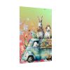 92411-107.jpg Easter Rabbits Spring Van Poster