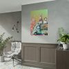 92411-109.jpg Easter Rabbits Spring Van Poster