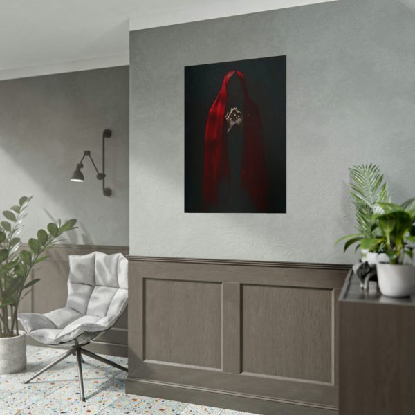 92411-14.jpg Man in Red Cloak Poster