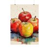 92411-176.jpg Apples Watercolor Art Poster