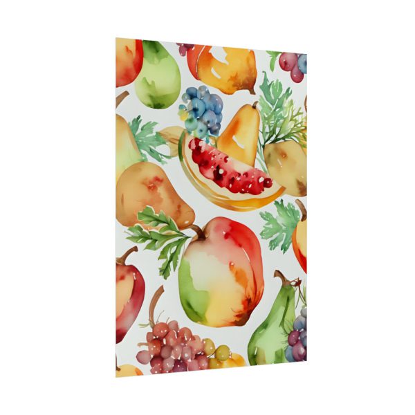 Fruit Seamless Watercolor II Poster