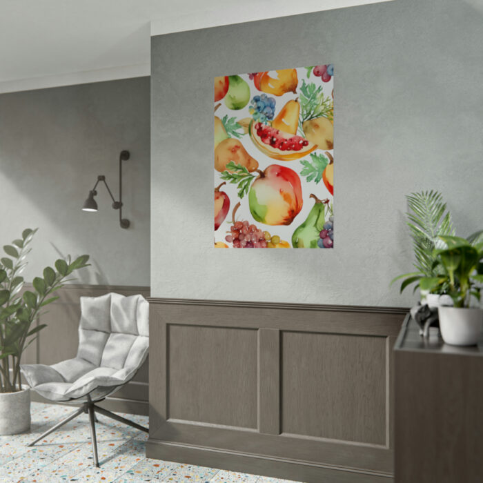 Fruit Seamless Watercolor II Poster - Image 10