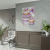 92411-199.jpg Frosted Cupcake With Fruit Topping Poster