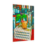 Watercolor Digital Paper Cocktails Poster - Image 8