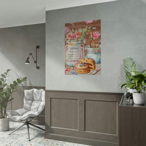 92411-219.jpg Baked Cakes on a Counter With a Vintage Wood Poster