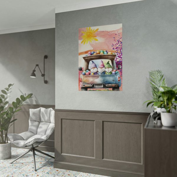 Easter Gnome Poster