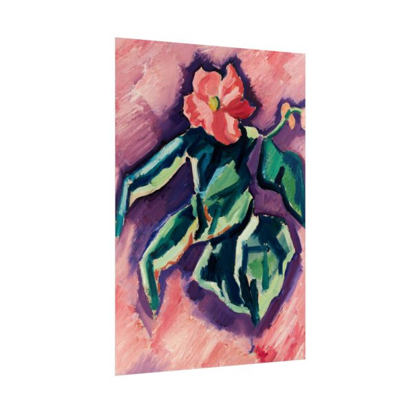 92411-262.jpg Pink Begonias By Marsden Hartley Poster