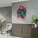 Pink Begonias By Marsden Hartley Poster - Image 10