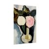 92411-277.jpg Pink and White Flowers in a Vase by Marsden Hartley Poster
