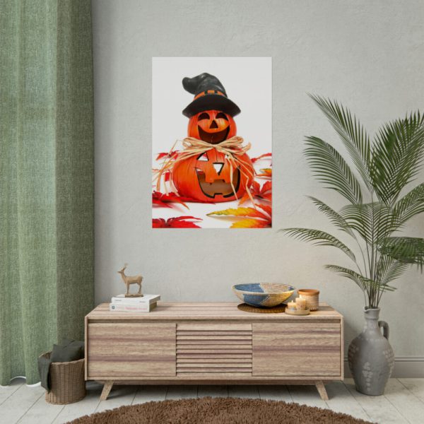 92411-28.jpg Funny Halloween Pumpkin Poster