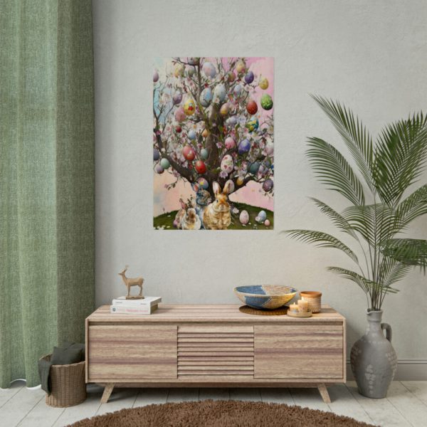 92411-283.jpg Three Rabbits Underneath a Tree Poster