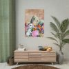 92411-288.jpg Easter Bunny Village Eggs Poster