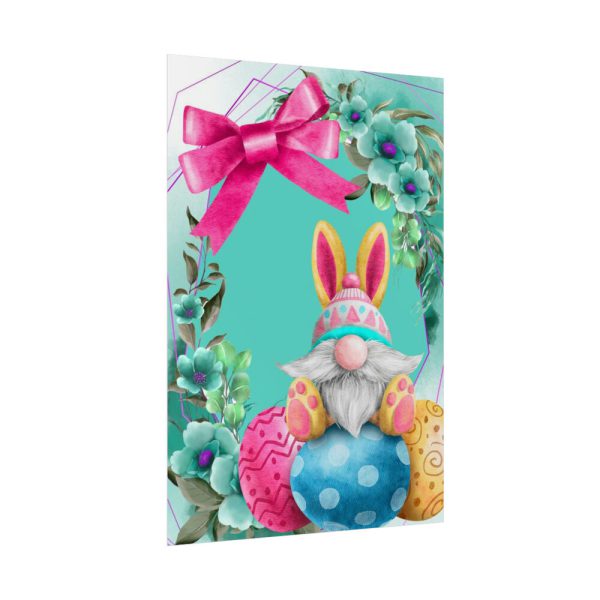 92411-302.jpg Easter Bunny Gnome And Eggs Poster