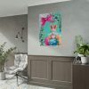 92411-304.jpg Easter Bunny Gnome And Eggs Poster
