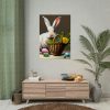 92411-308.jpg Cute Easter Bunny II Poster