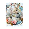 92411-310.jpg Baby Easter Bunny Wreath Poster