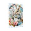 92411-312.jpg Baby Easter Bunny Wreath Poster
