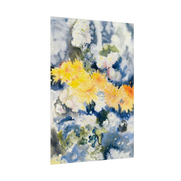 92411-317.jpg Yellow and Blue by Charles Demuth Poster