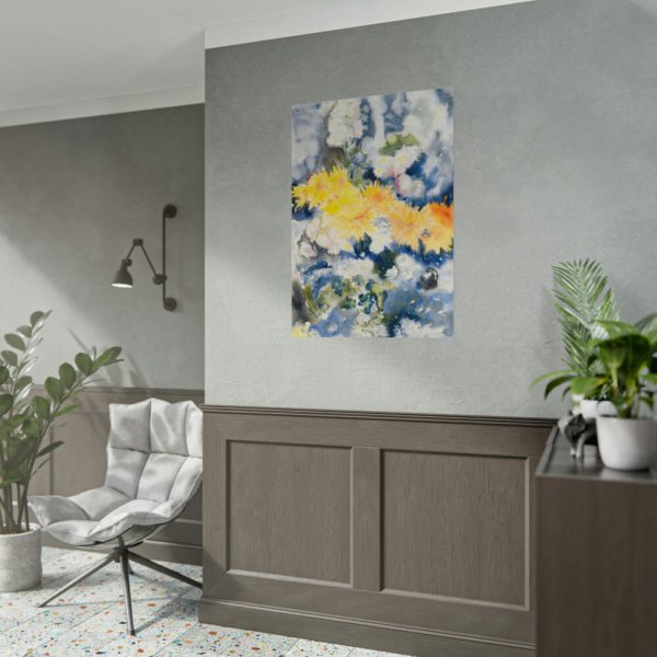 92411-319.jpg Yellow and Blue by Charles Demuth Poster