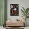 Different Spice, Seasonings in Spoon Poster
