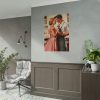 Retro Kitchen Romance Poster