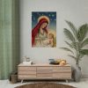 92411-408.jpg Vintage Christmas Jesus Mary Poster