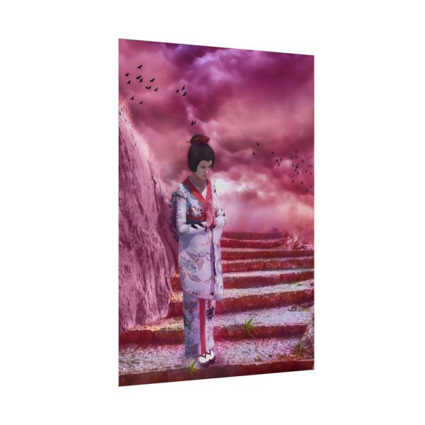 92411-42.jpg Geisha in Kimono Poster