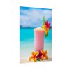 92411-452.jpg Tropical Colorful Drink on the White Sand Beach Poster