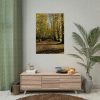 92411-463.jpg Yellow Fallen Leaves From Trees Poster