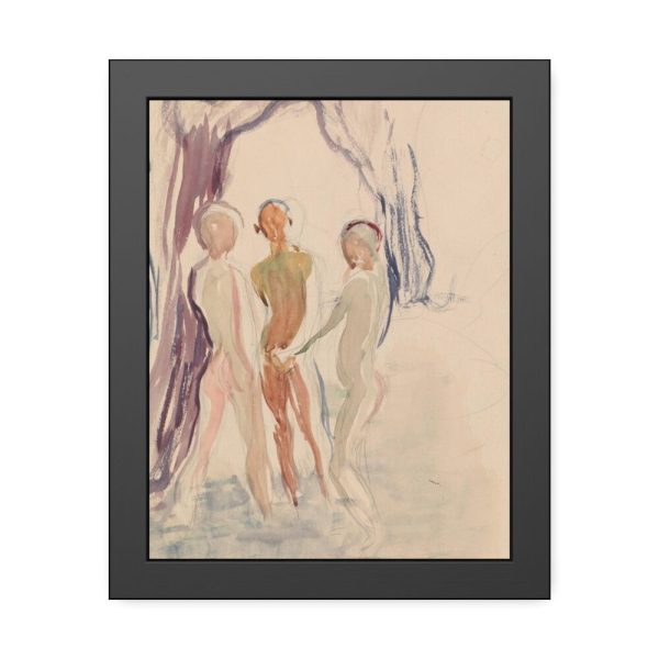 Boys by Magnus Enckell Framed  Poster