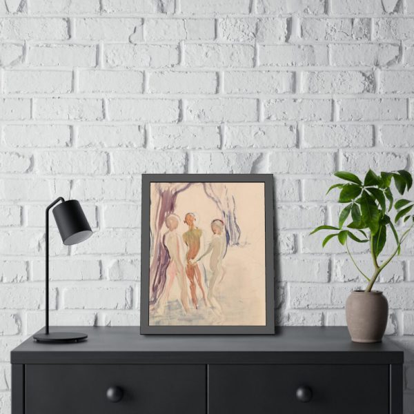 Boys by Magnus Enckell Framed  Poster