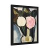 93820-5.jpg Pink and White Flowers in a Vase by Marsden Hartley Framed Poster