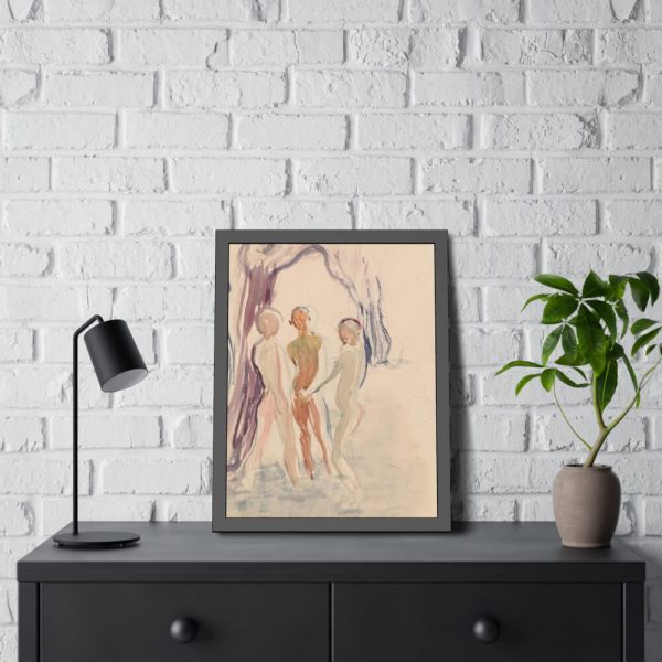 Boys by Magnus Enckell Framed  Poster
