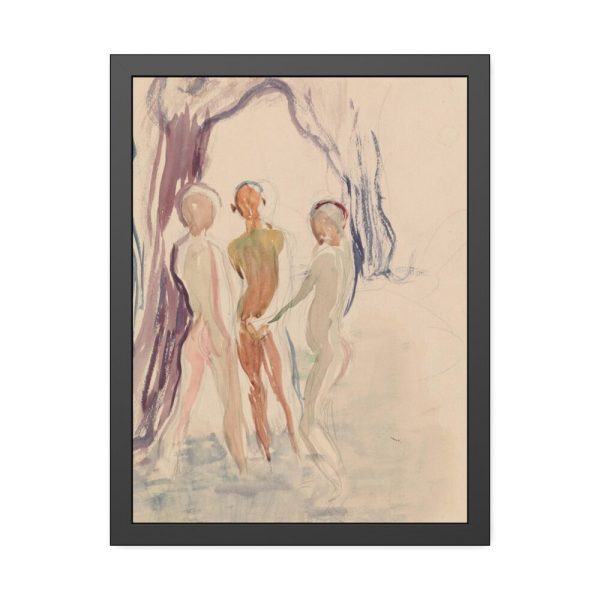 Boys by Magnus Enckell Framed  Poster