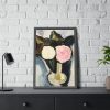 93824-7.jpg Pink and White Flowers in a Vase by Marsden Hartley Framed Poster