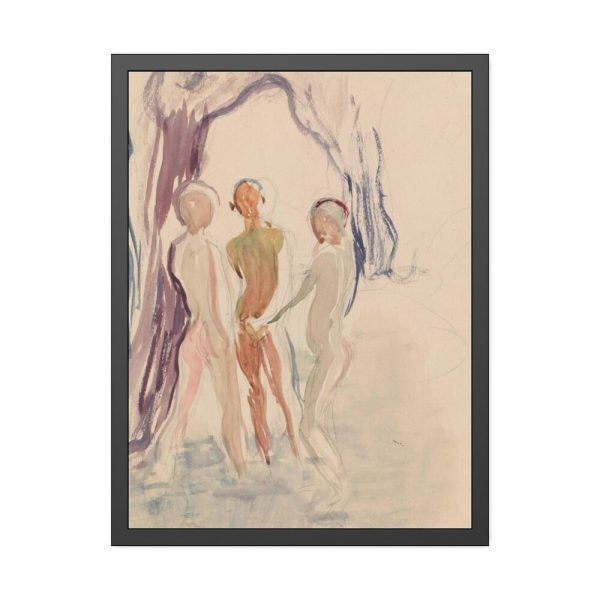 Boys by Magnus Enckell Framed  Poster