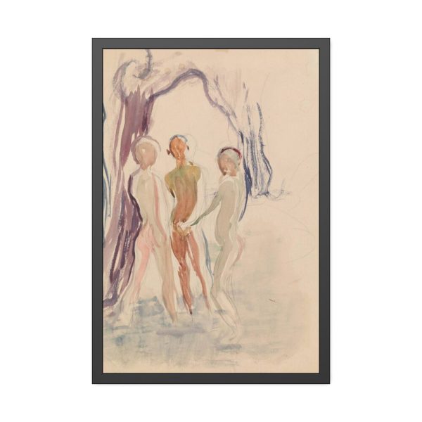 Boys by Magnus Enckell Framed  Poster