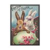 Easter Bunny Easter Eggs Framed Poster