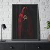 93830-11.jpg Man in Red Cloak Framed Poster
