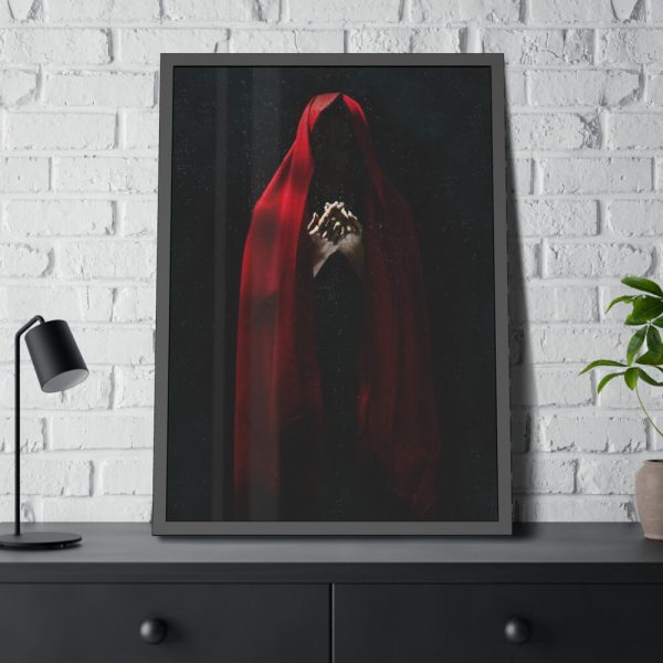 93830-11.jpg Man in Red Cloak Framed Poster