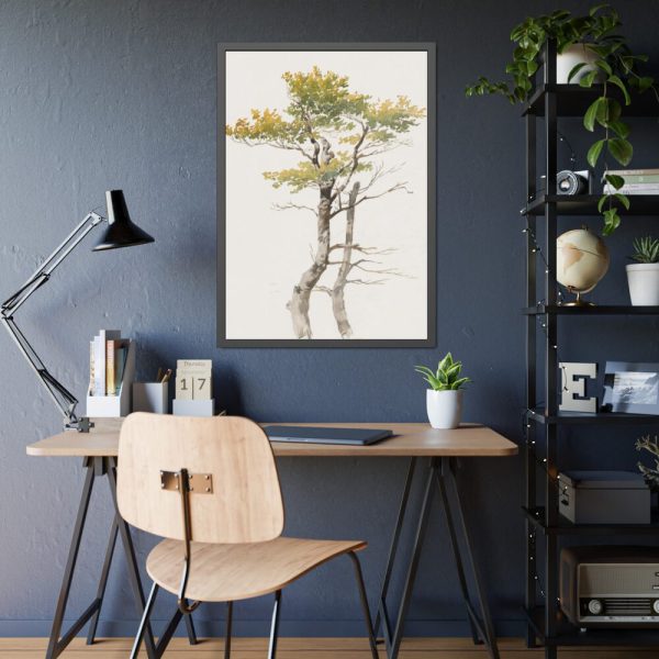 93830-114.jpg Study of Deciduous Tree by Friedrich von Scheidlin Framed Poster