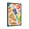 93830-129.jpg Fruit Seamless Watercolor I Framed Poster