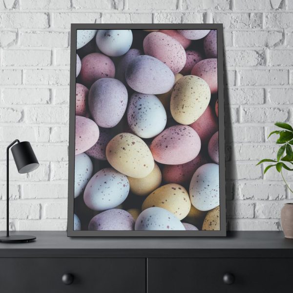 93830-139.jpg Easter Eggs Candy Framed Poster